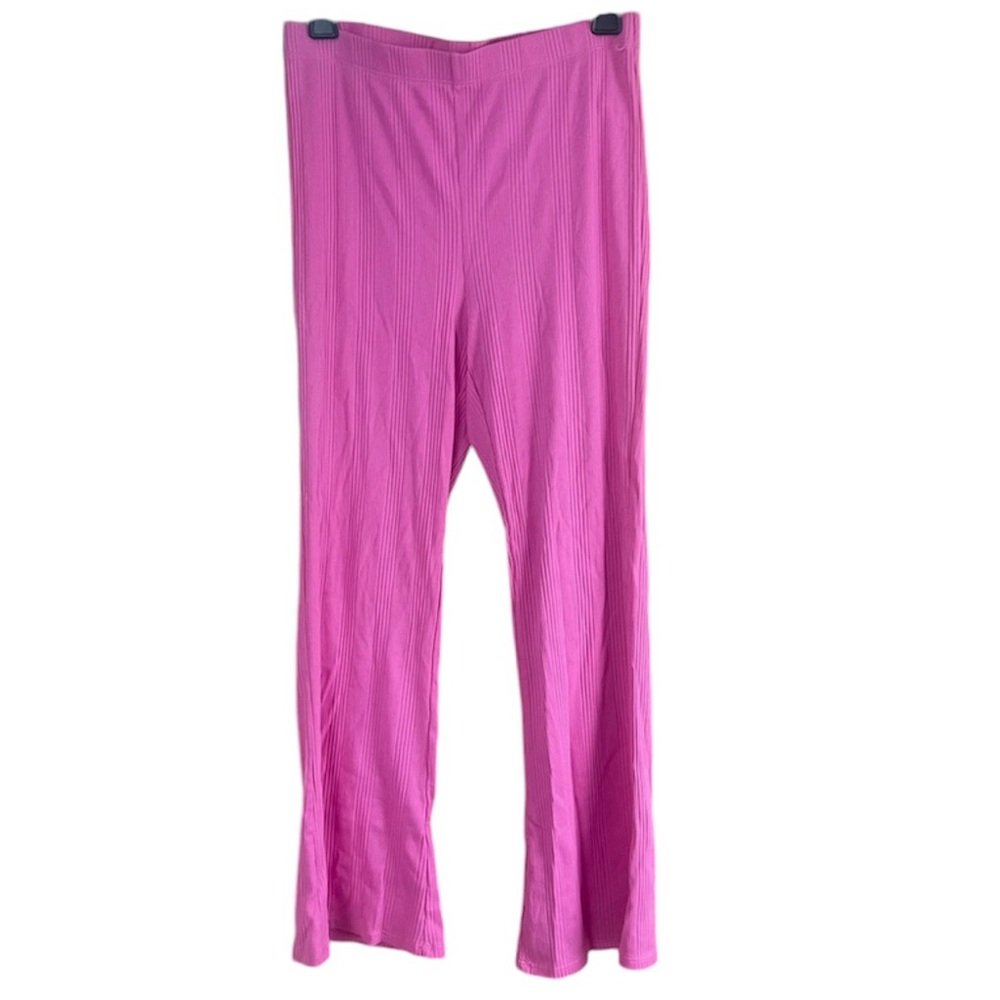 Aerie ribbed flare leggings